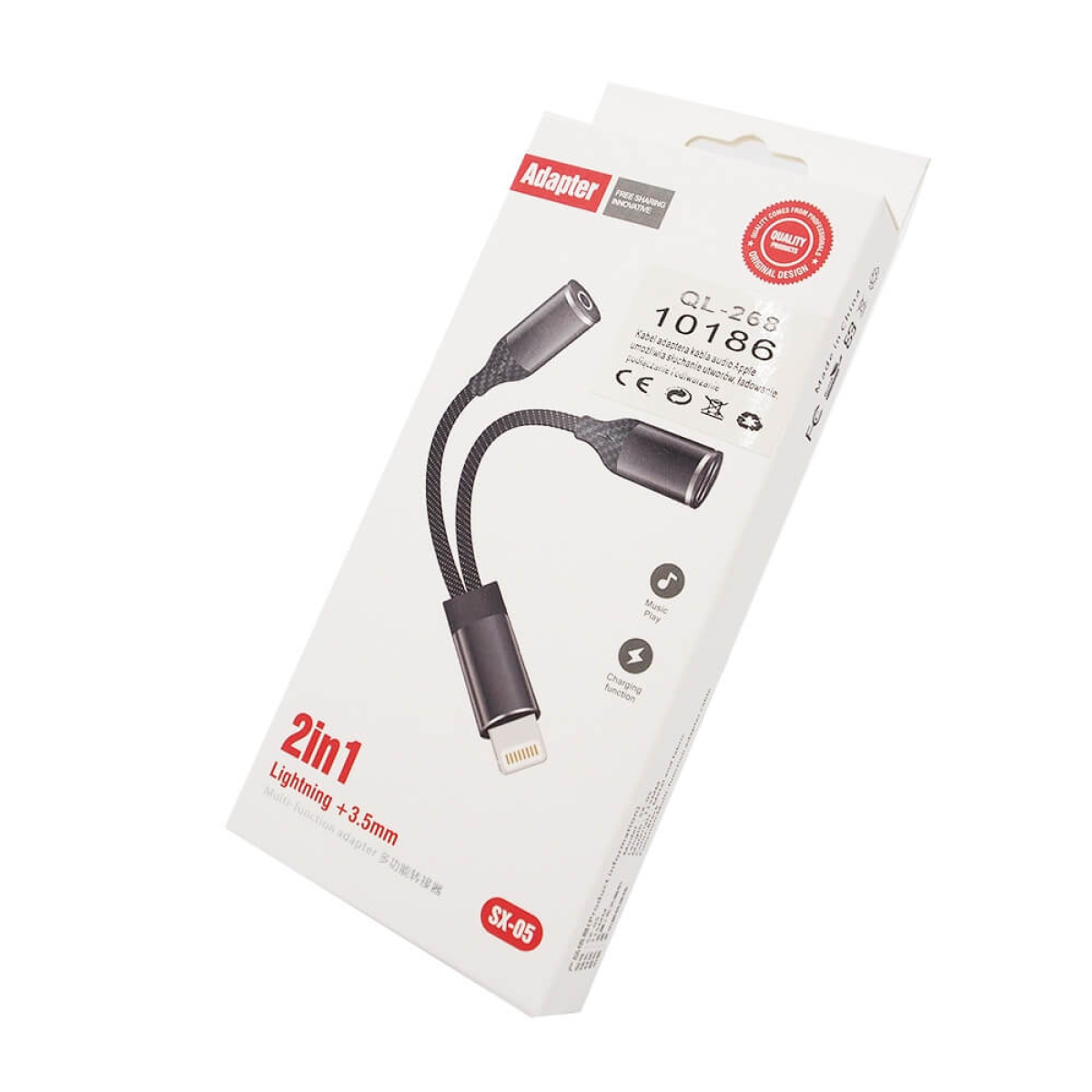 Lightning šakotuvas aux su lightning, 18cm