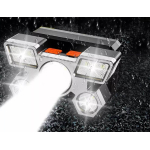 Galvos prožektorius, 9x XPE LED