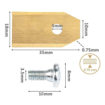 Peiliukai vejos robotams, 30 vnt.