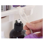 Vonios kambario lentyna virš klozeto, 2 lentynų