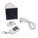 Signalizacija su saulės elementu, 110 dB