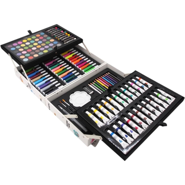 Kūrybinis meno rinkinys vaikams lagamine, nuo 4 metų