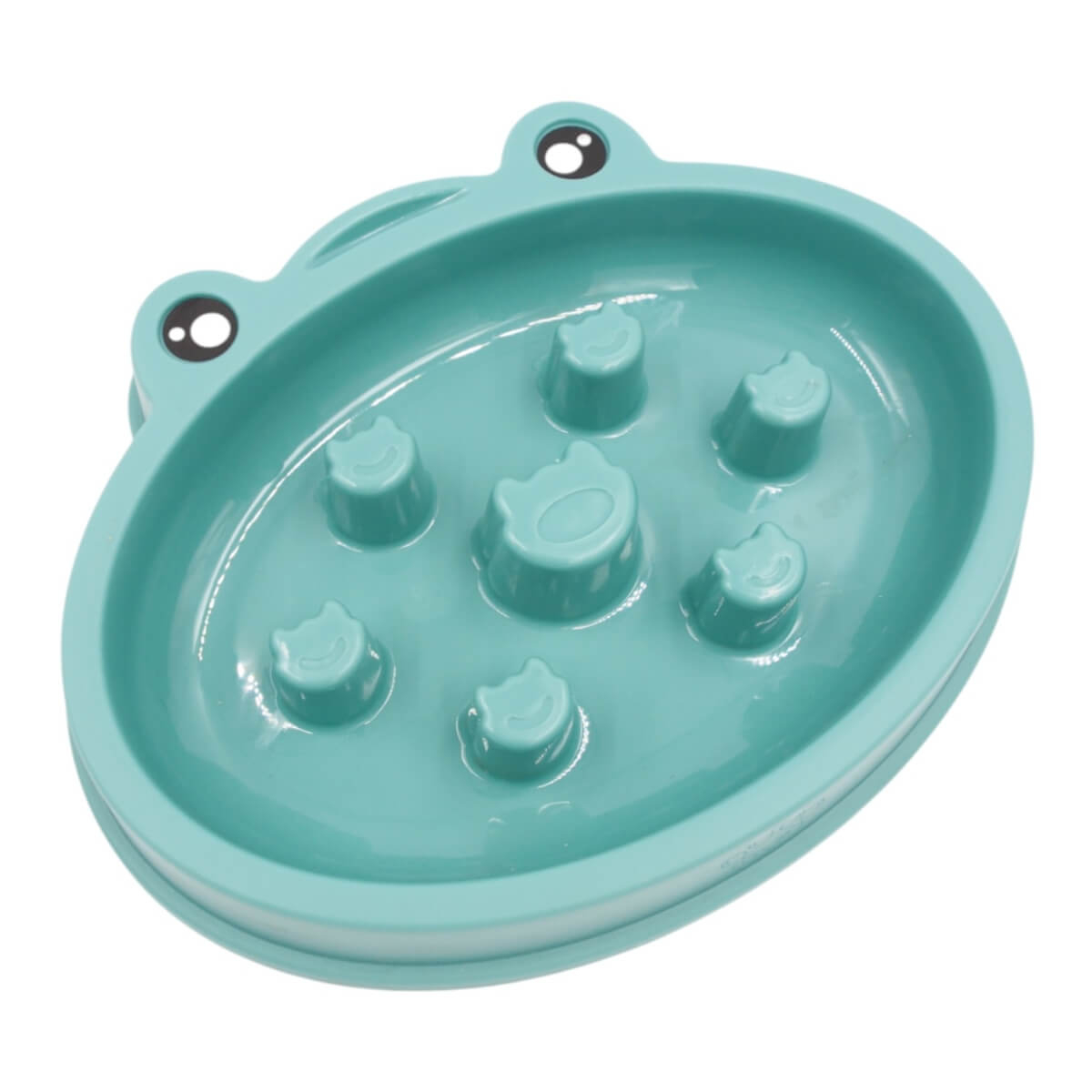 Lėto ėdimo dubenėlis gyvūnams, 20×17×4 cm