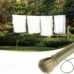 Skalbinių virvė su kabliukais 20 m