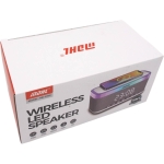 Garso kolonėlė laikrodis su įkrovikliu, 1800 mAh 5w