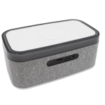 Garso kolonėlė laikrodis su įkrovikliu, 1800 mAh 5w