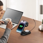 Telefono ir laikrodžio belaidis įkroviklis, 15W