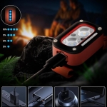 Prožektorius ant galvos, 8 režimai, IPX4