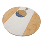 Marmurinė pjaustymo lentutė, apvali 25 cm
