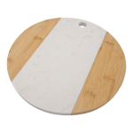 Marmurinė pjaustymo lentutė, apvali 25 cm