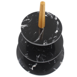 3 pakopų serviravimo padėklas, 36 cm