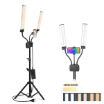 LED lempa makiažui ir fotografijai, 170cm