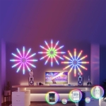 LED dekoracija rgb, Fejerverkas