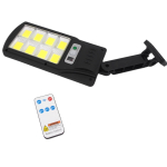 Šviestuvas su saulės panele, su judesio jutikliu