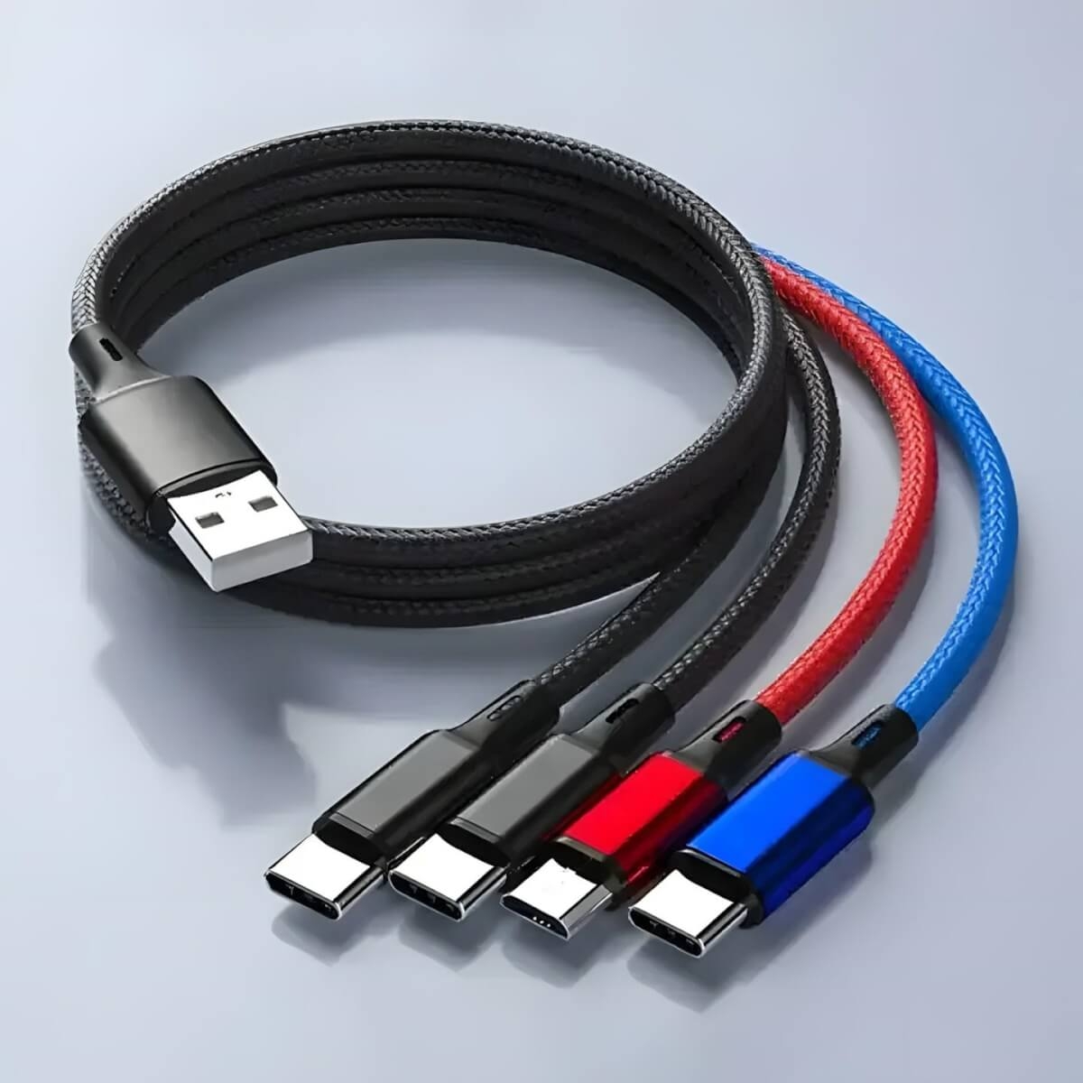 Universalus įkrovimo laidas, 4in1 1,2 m