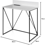 Rašomasis stalas, 80x48x75 cm
