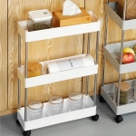 Spintelė su ratukais, 62x40x12.5cm