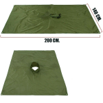 Daugiafunkcinis tentas palapinsiaustė, 140x200 cm