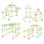 Konstruktorius sujungiami šiaudeliai, 88 dalių