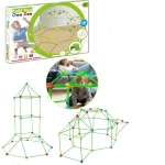 Konstruktorius sujungiami šiaudeliai, 88 dalių