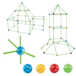 Konstruktorius sujungiami šiaudeliai, 88 dalių