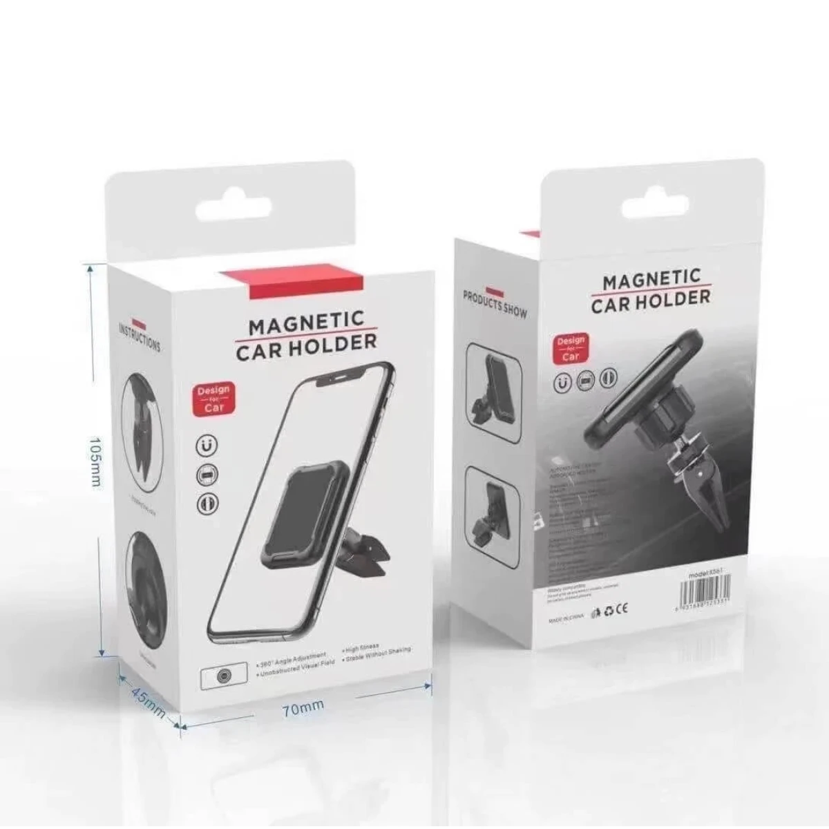 Magnetinis telefono laikiklis, ABS