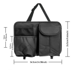 Automobilio sėdynės daiktų krepšys, 35x25 cm