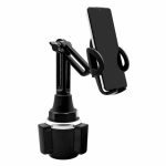 Telefono laikiklis automobiliui, juodas