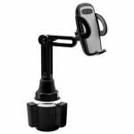 Telefono laikiklis automobiliui, juodas