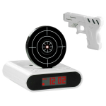 Išmanusis žadintuvas su taikiniu, baltas