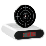 Išmanusis žadintuvas su taikiniu, baltas