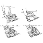 Spąstai kurmiams su rankenomis