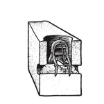 Spąstai kurmiams su rankenomis