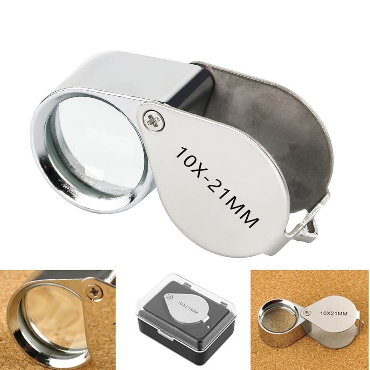 Juvelyrinė lupa, 10x