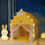 Vaikiška palapinė namelis, 100x120x140 cm