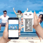 Bluetooth nešiojamas spausdintuvas, 1000 mAh