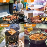 Belaidis termometras BBQ , IP64