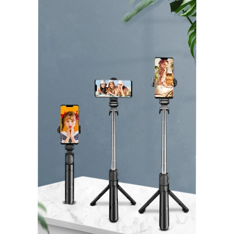 Trikojis stovas selfie lazda, 70cm