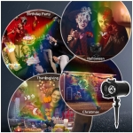 Šventinis projektorius, 16in1 12w