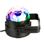 Rgb led disko kamuolys, 3W