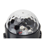 Rgb led disko kamuolys, 3W