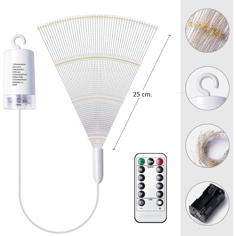 Led dekoracija 30cm, Firework