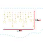 Led girlianda, Stars