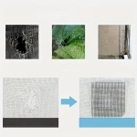 Tinklelio nuo vabzdžių remonto juosta, 2m