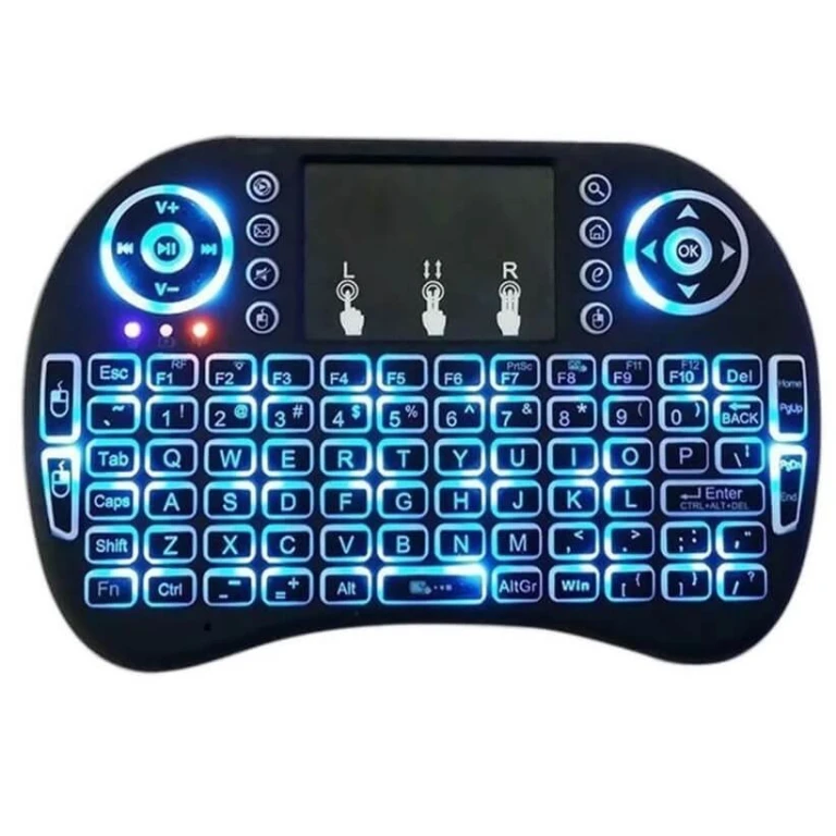 Mini bevielė tv klaviatūra, Touchpad