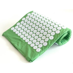 Patogus akupresūros masažinis kilimėlis, žalias