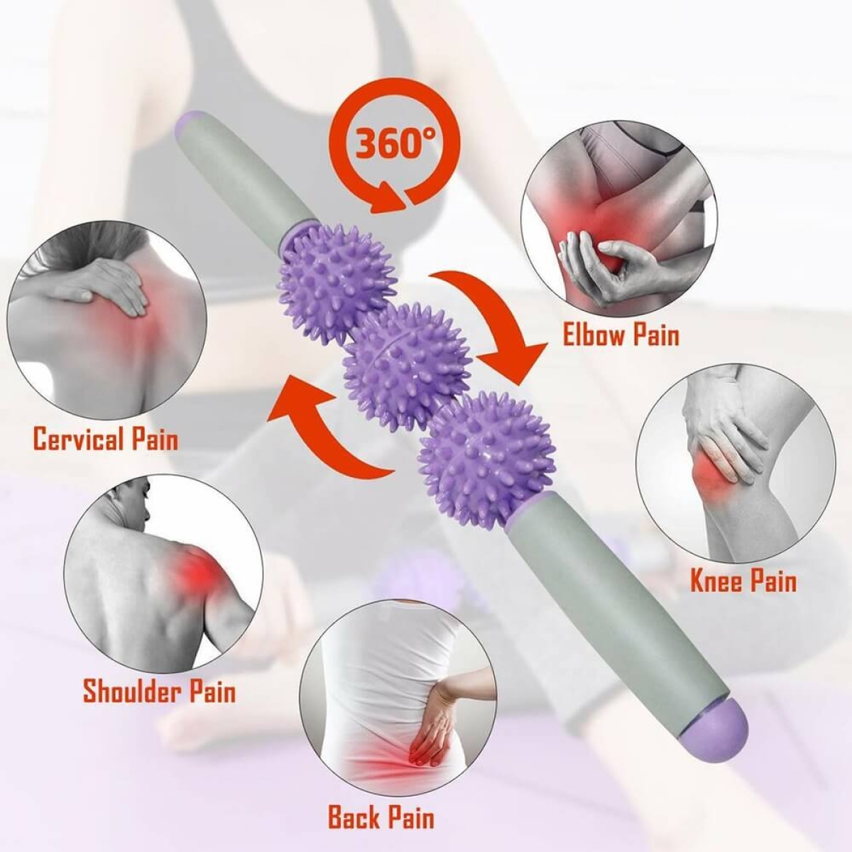 Masažinė lazda, 41cm