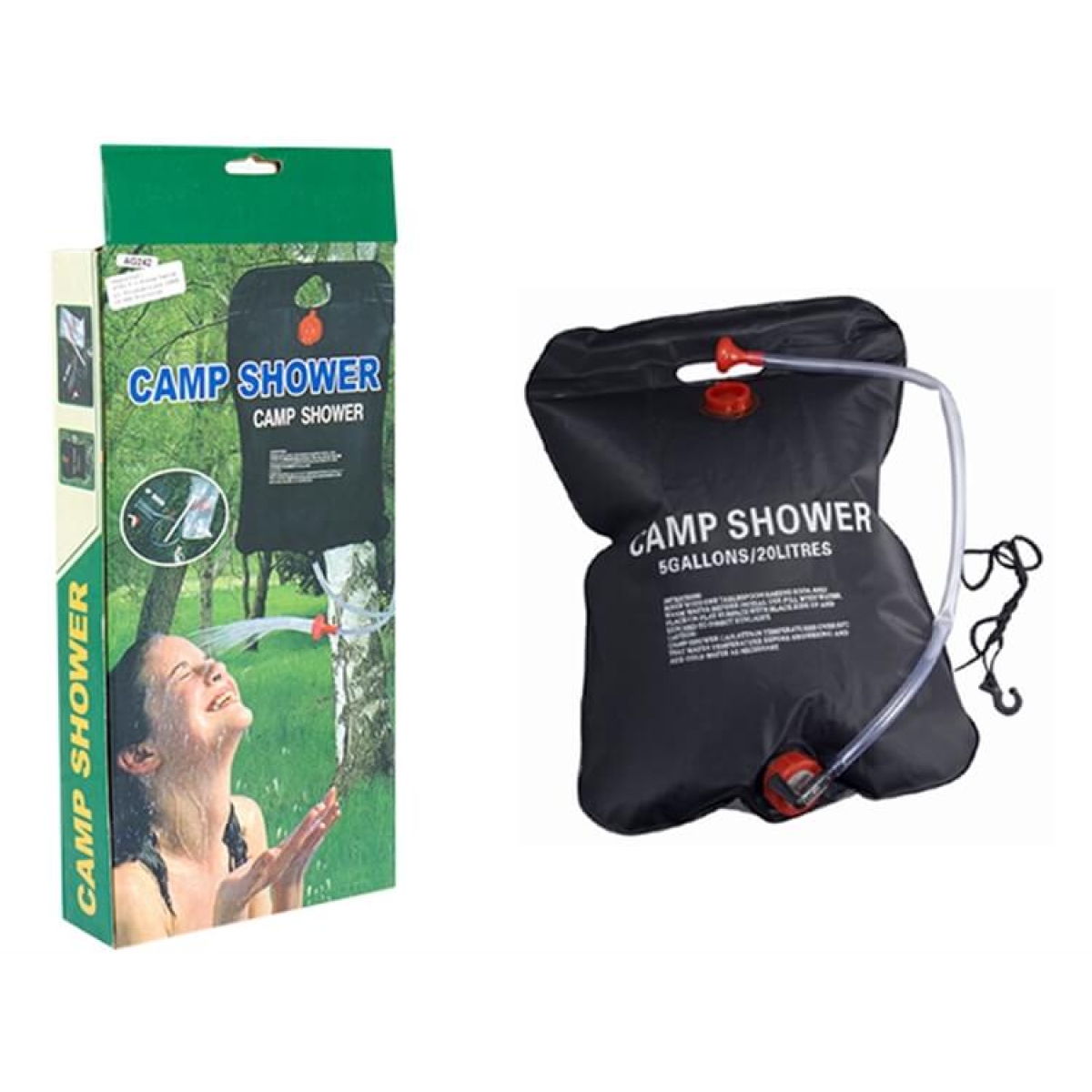 Turistinis lauko dušas, 20 litrų