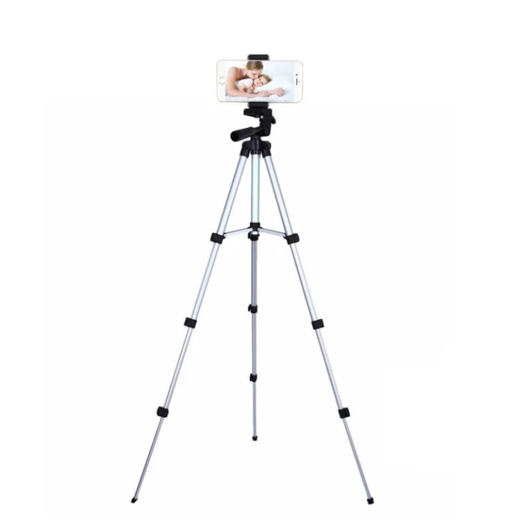 Trikojis stovas su telefono laikikliu, 34-103cm