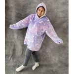 Pledas džemperis šviečiantis XXL , violetinė